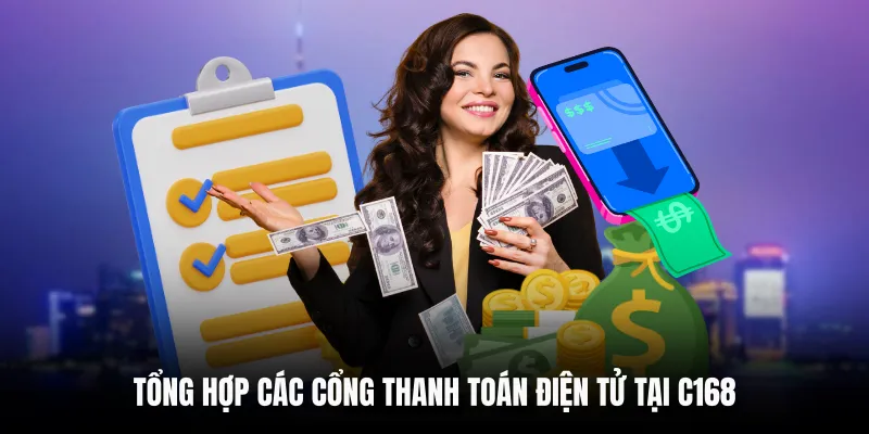NẠP TIỀN C168 4 Tổng hợp các cổng thanh toán điện tử tại C168